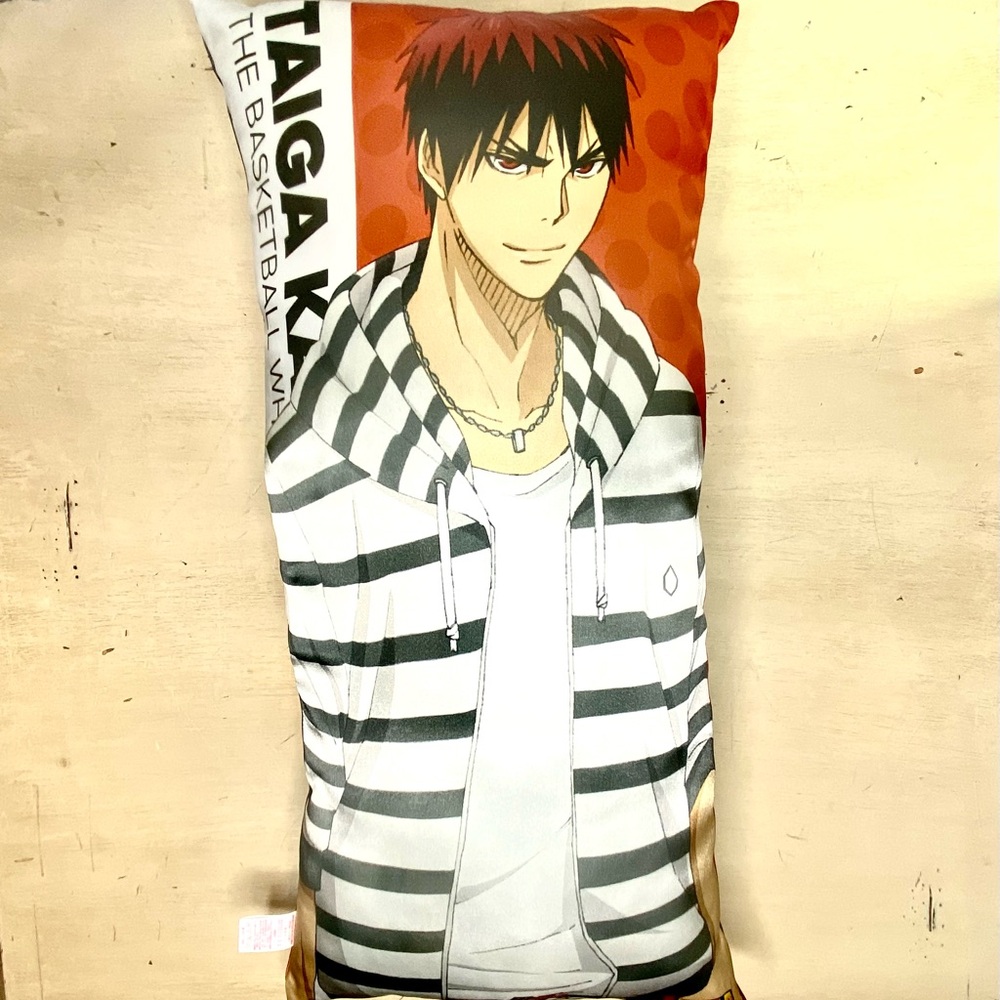 Taiga Kagami Kurokos Basketball Manga Anime Long Pillow Namco J-World Tokyo Rare